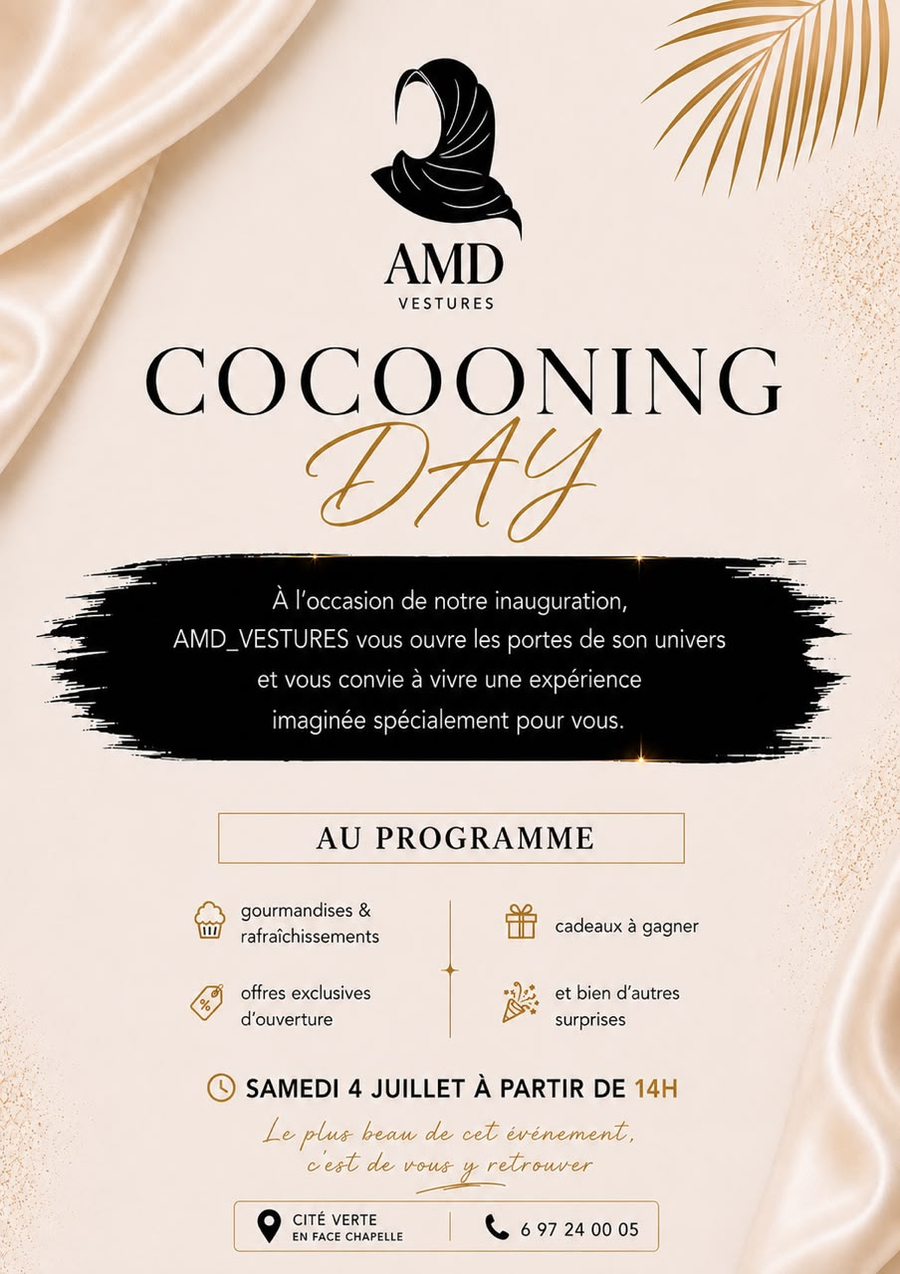 Cocooning Day AMD VESTURES